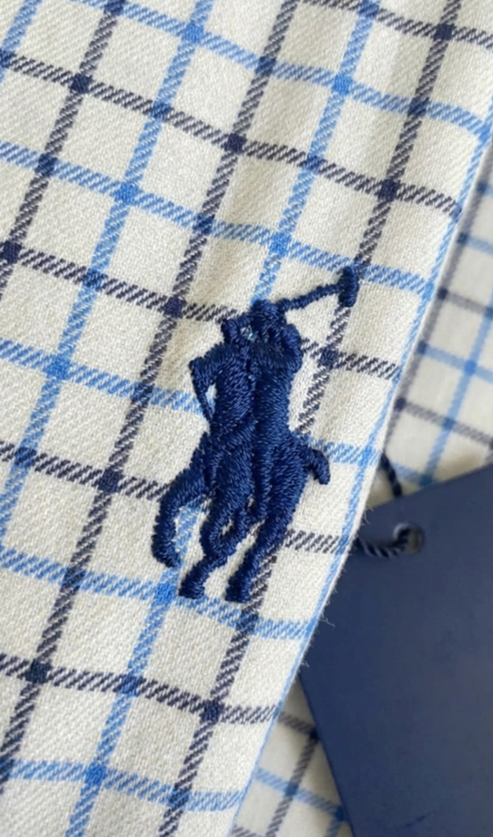 Camicia a quadri Polo Ralph Lauren – 100% cotone – Collo button-down – Logo ricamato