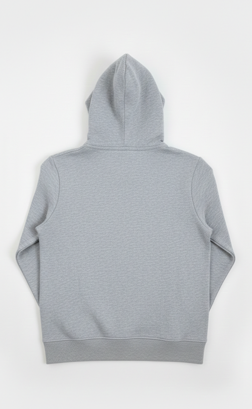 Sweat à Capuche Tommy Hilfiger – Gris Chiné – Logo Brodé